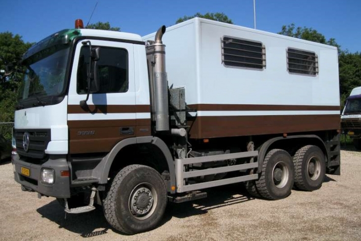 Secondhand 200 kN Mercedes CPT Truck