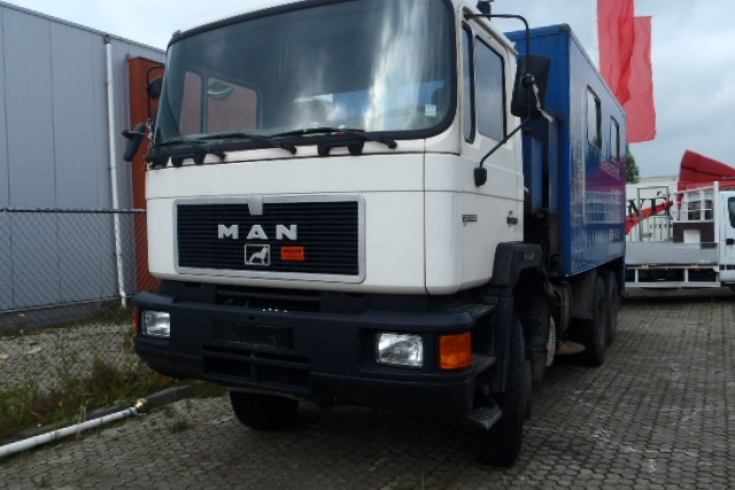 Second-hand MAN 6x6 CPT truck