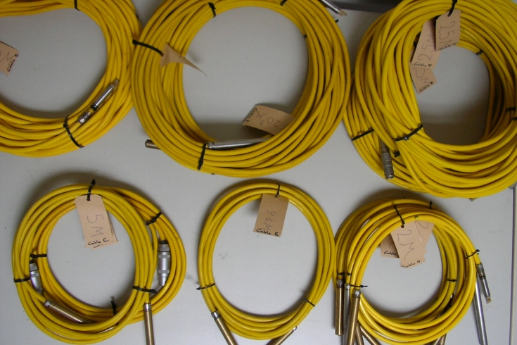 Various CPT sounding cables